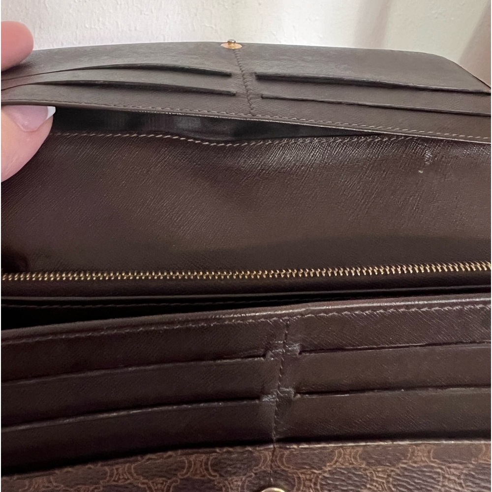 CELINE Long Wallet Macadam - Picture 10 of 13